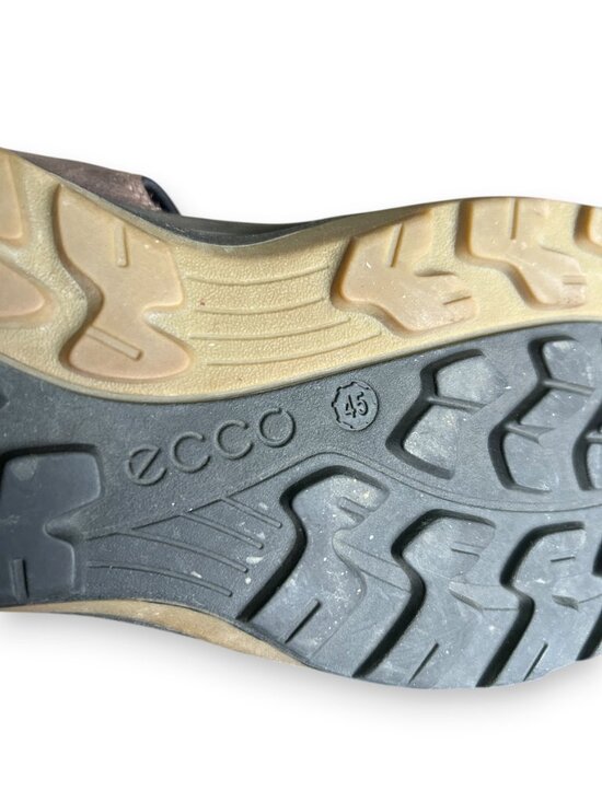 Ecco Mens Sz 11 Leather Sandals Brown Hiking Slides Sport Shoes Closed Toe main image 5